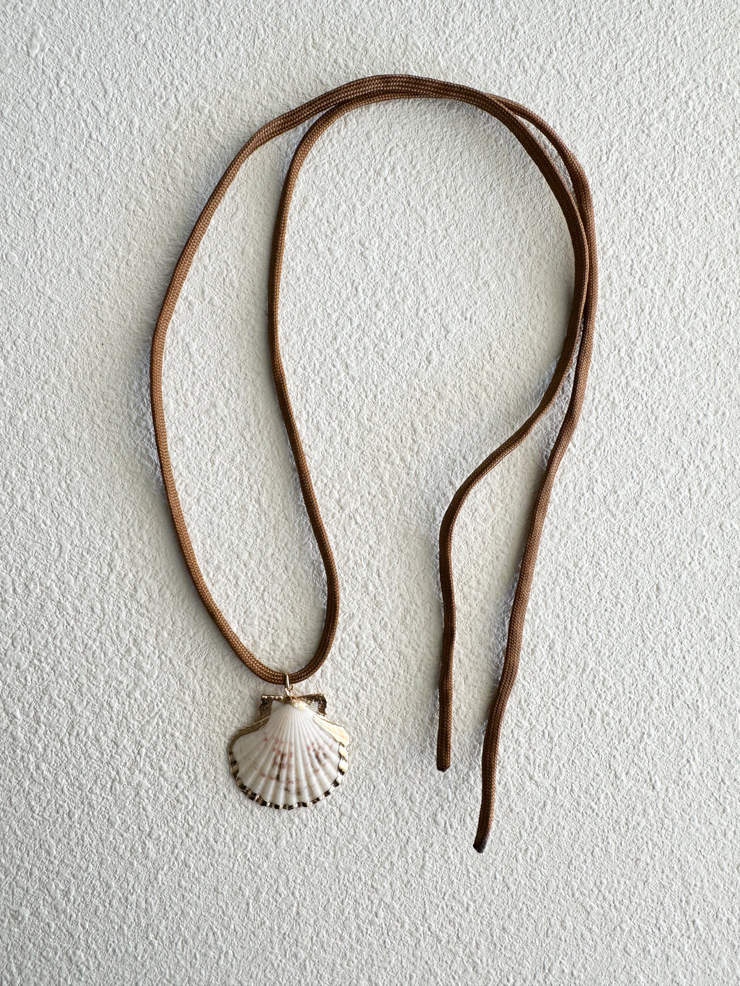 Shell wrap necklace
